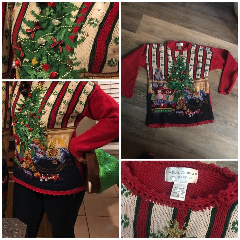WINNING Ugly Sweater Loose Size Small